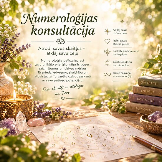 Numeroloģijas konsultācija